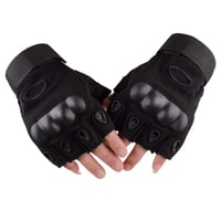 قفازات يد بتصميم نصف اصبع لمختلف الأنشطة الرياضية