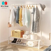 حامل ملابس حديد 2 رف مع اذرع تعليق من Primo Plus