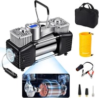 مضخة الهواء ثنائية الأسطوانة 12 فولت لنفخ مختلف ال...