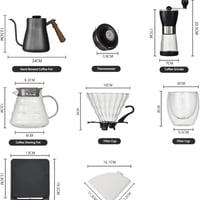 مجموعة تحضير القهوة المتكاملة