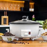 آلة تحميص القهوة وصنع الفشار DENX DX3422 بسعة 2 لت...