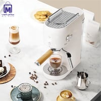 ماكينة تحضير القهوة 2 في 1 DENX DX3417 بضغط 20 بار...