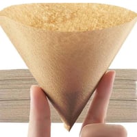 فلاتر قهوة Primo Plus V60 بنية 100 حبة ورق طبيعي ل...