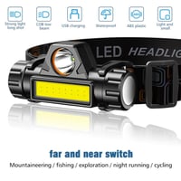 مصباح رأس LED قابل للشحن