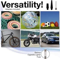 مضخة الهواء ثنائية الأسطوانة 12 فولت لنفخ مختلف ال...