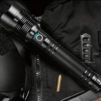 كشاف LED P99 فائق القوة للرحلات والتخييم مقاوم الم...