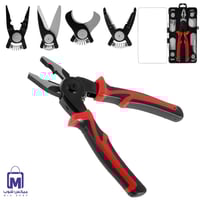 كماشة DENX DX3307 متعددة الاستخدامات 5×1 برؤوس قاب...