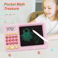 لوحة كتابة للرسم وتدريب وتعليم الرياضيات للأطفال