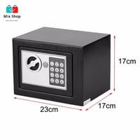 خزنة إلكترونية بقفل لوحة مفاتيح لحفظ النقود وتأمين...