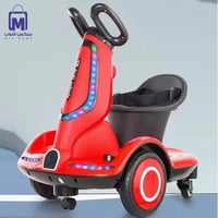 سكوتر كهربائي ذكي للأطفال مع ريموت اللون (أحمر) مع...