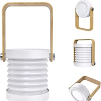 مصباح LED قابل للطي مع بطارية قابلة لاعادة الشحن ع...