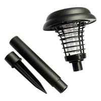 مصباح LED خارجي يعمل بالطاقة الشمسية بارتفاع 41 سم...