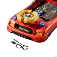 لعبة سباق السيارات للأطفال (لون احمر)