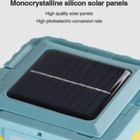 مصباح الطاقة الشمسية MF-8080 مع بطارية قابلة لإعاد...