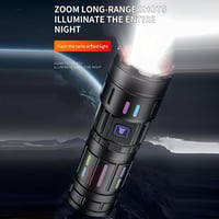 كشاف T409 احترافي بإضاءة LED قوية وهيكل ألومنيوم م...