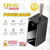 باور بانك DENX DX419 بسعة 100,000mAh وشحن سريع 22....