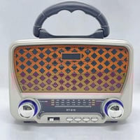 راديو بالطاقة الشمسية DENX DX2435 مع بلوتوث ومصباح...