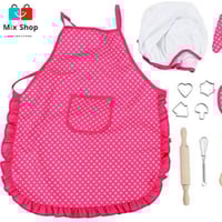 مجموعة أدوات طهي للأطفال 11 قطعة مصنوعة من مواد عا...