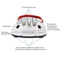جهاز كشف الكذب للأطفال مع اهتزاز وصوت صراخ لتجربة...