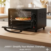فرن كهربائي JAWAY JAW-212 بسعة 12 لتر | تسخين سريع...