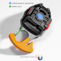 مصباح إضاءة مزود بثلاث تروس متعدد الوظائف قابل لإع...