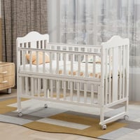 بكج سرير + مرتبة + عربية اطفال + طقم مروش