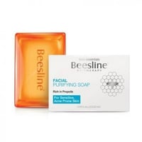 بيزلين صابونة لتنقية الوجه بشمع العسل للبشرة الحسا...