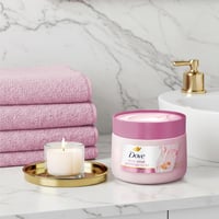 دوف مقشر بملح الهمالايا وزيت الورد 425 جرام