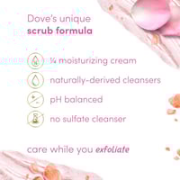 دوف مقشر بملح الهمالايا وزيت الورد 425 جرام