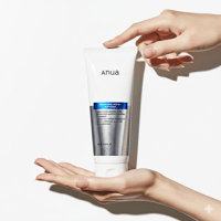 منظف رغوي لطيف ومرطب للبشرة بحمض الهيالورونيك من ا...