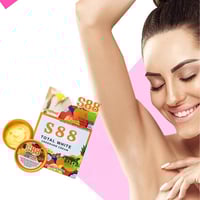 كريم s88 توتال وايت تفتيح تحت الإبط , 35 جرام