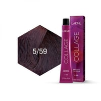 لاكمي صبغة كولاج بني فاتح موجنة محمر رقم 5/59