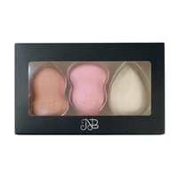 طقم اسفنج المكياج الثلاثي من نوره بعوض