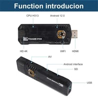 دنقل تلفزيون TV سمارت اندرويد + جهاز العاب 8X