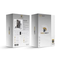 بكج حماية هيلمت HELMET ايفون 16 الاصدار البلاتينيو...