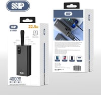 باور بانك اس بي 40000 دي 22.5 واط + USB 4 مع شاشة...