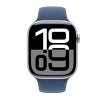 ابل واتش الاصدار 10 مقاس 42 ساعة ذكية ازرق تيتانيو...