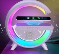 سبيكر مكبر صوت + شاحن وايرلس + اضاءة