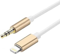 وصلة تشغيل الايفون الى مسجل السيارة AUX