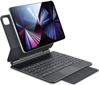 كيبورد ايباد مع جراب كامل لحماية الخلفية و الاطراف