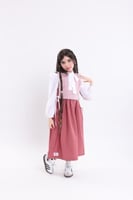 مريول كاروهات مع ربطة عنق انيقة