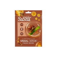 ساشا قناع وجه بخلاصة الحلزون