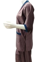 طقم لبس عاملات شتوي مخمل