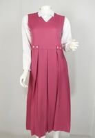 مريول وردي موديل(2)بدون قميص