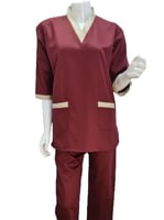 طقم لبس عاملات كتان شتوي