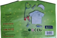 ملابس مهن للأطفال ( طبيب ) من عمر 3 إلى 7 سنوات