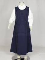 مريول رياض اطفال كحلي موديل(3) بدون قميص