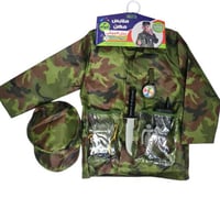 طقم ملابس مهن للاطفال (جيش) من عمر 3 سنوات الى 7 س...