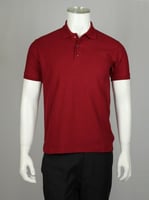 تبشيرت موديل بولو عنابي