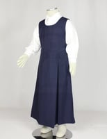 مريول رياض اطفال كحلي موديل(3) بدون قميص